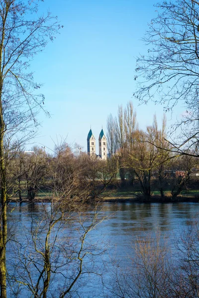 Vue Gsttt Ostufer Sur Danube — Photo