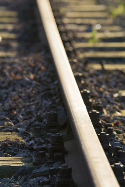 Railway Track City — Stock Photo, Image