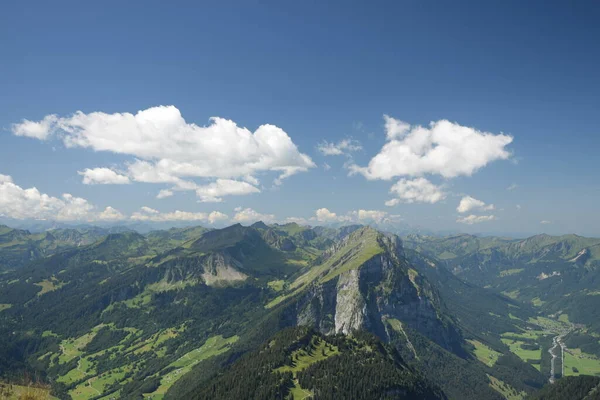 Kanisfluh Bregenzerwald Bregenzerwaldgebirge Berg Bergen Bergen Alpen Vorarlberg Oostenrijk Landschap — Stockfoto