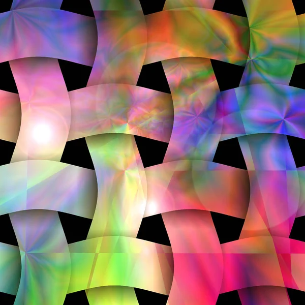 Абстрактный Цвет Фона Градиента Эффектами Визуальной Волны Мозаики Освещения — стоковое фото