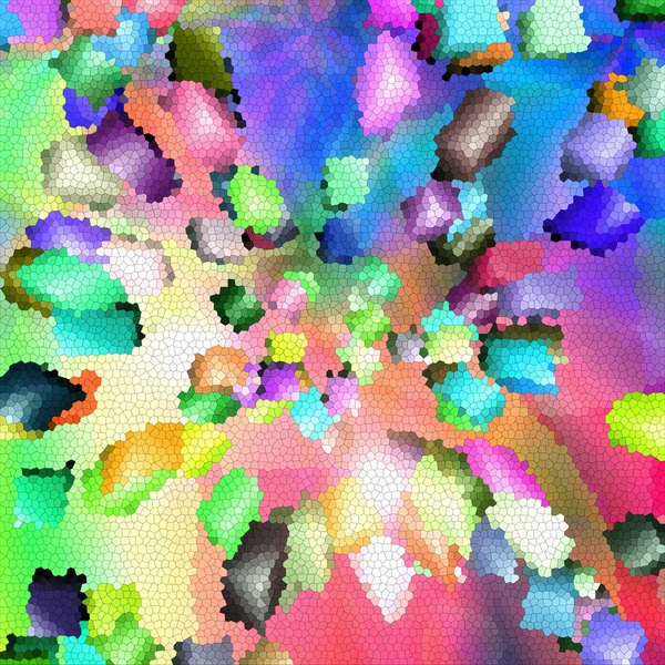 Abstrakcyjne Kolorowe Tło Gradientu Efektami Wizualnymi Mozaiki Oświetlenia — Zdjęcie stockowe