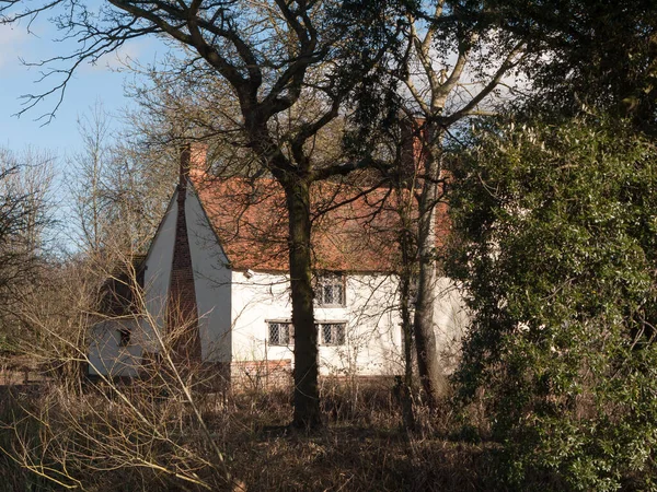 Willy Lotts Huisje Lente Van Het Meer Aan Zijkant Rivier — Stockfoto