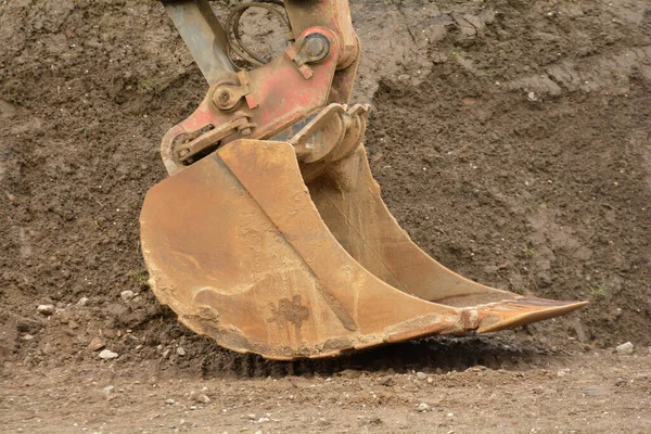 Excavator Sand — Stock Photo, Image