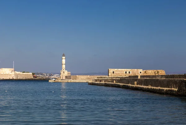 Порт Ханья Крит — стоковое фото