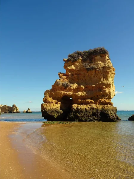 Algarve Lagos Portugal Uno Los Paisajes Más Bellos Del Mundo —  Fotos de Stock