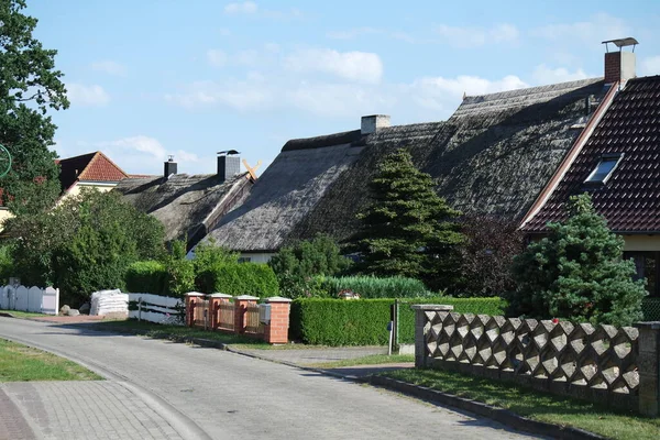 Wieś Meklemburgii Zachodniej Pomerania — Zdjęcie stockowe