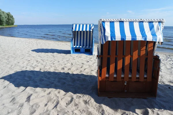 Strandstoelen Bij Afgrond — Stockfoto