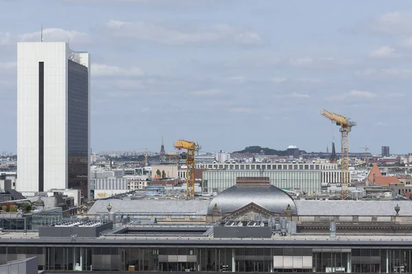 Vista Panorâmica Majestosa Cidade Urbana — Fotografia de Stock