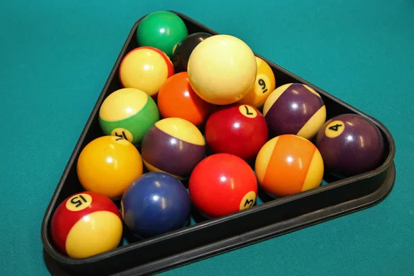 Billiard Table Game Sport — Stock Photo, Image