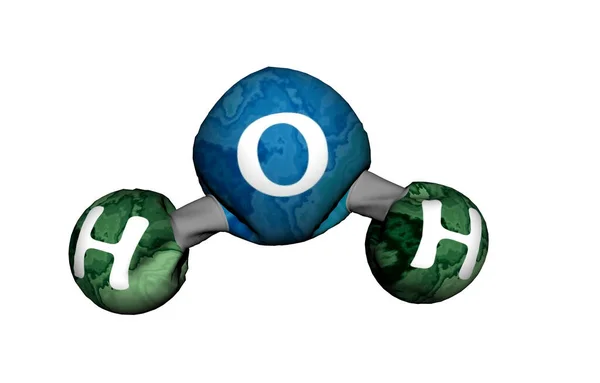 Moleculestructuur Atomen Biotechnologie — Stockfoto