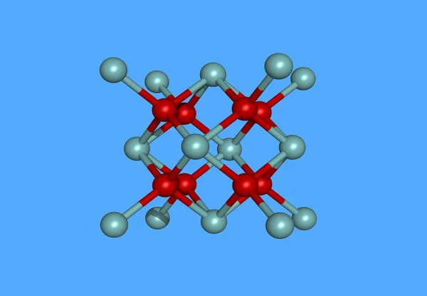 Moleculestructuur Atomen Biotechnologie — Stockfoto