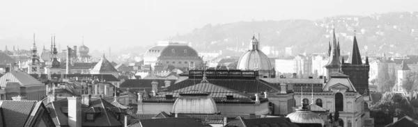 Vista Panorâmica Majestosa Cidade Urbana — Fotografia de Stock