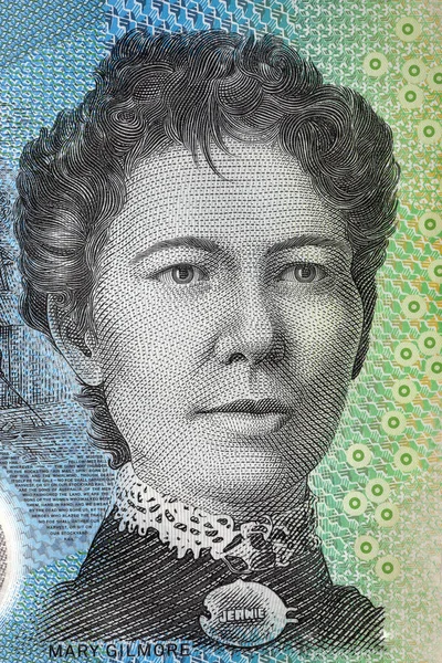 Mary Gilmore Retrato Dinheiro Australiano — Fotografia de Stock