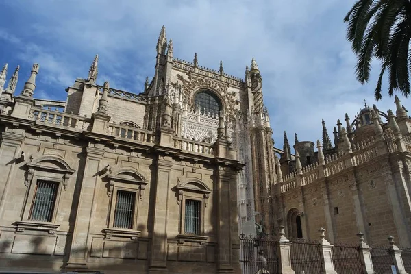 Vista Panorámica Majestuosa Arquitectura Catedral — Foto de Stock