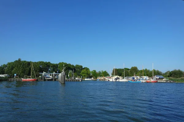 Szczecin Lagünündeki Altwarp Görünümü — Stok fotoğraf