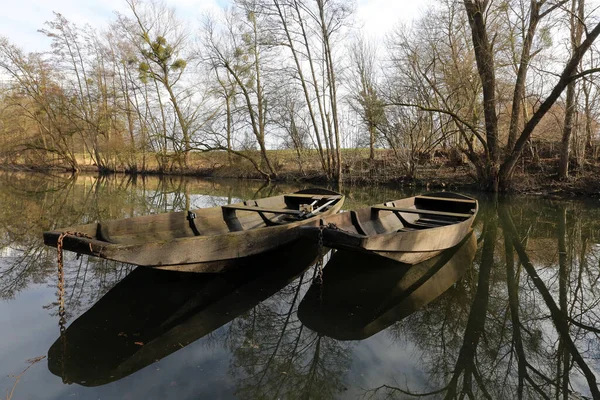 Szenische Ansicht Von Segelboot Details — Stockfoto