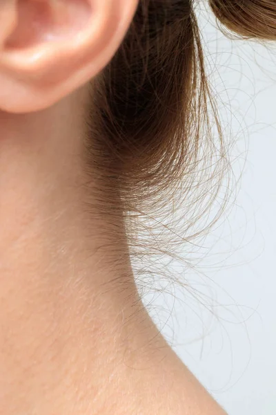 Nape Young Woman Neck — Stock Photo, Image