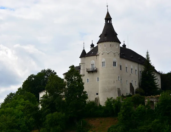 Scenic View Majestic Medieval Castle Architecture — Stock Photo, Image