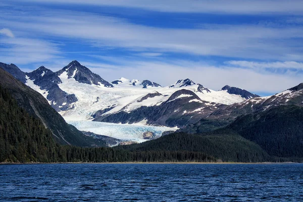 Gletscherlagune Weißer Gefrorener Eisberg Klimawandel — Stockfoto