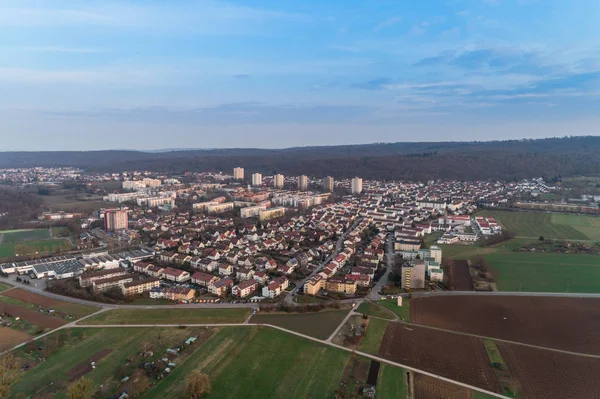 Gemarkung Stuttgart Fields — 스톡 사진