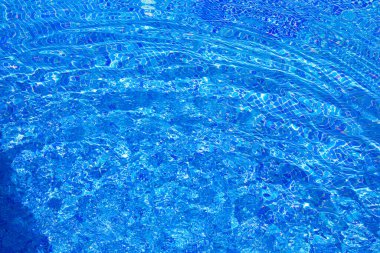 blue water surface with ripples and texture clipart