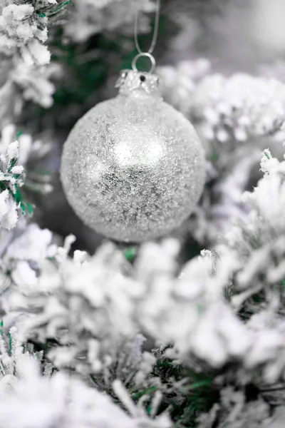 Christmas Tree Balls Christmas Tree — Stock Photo, Image
