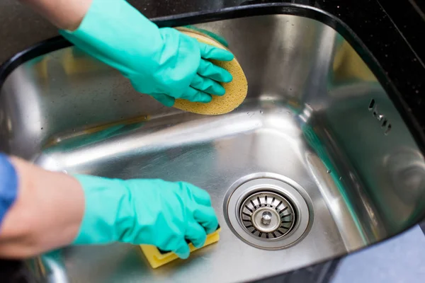 Schoonmaken Van Auto Garage — Stockfoto