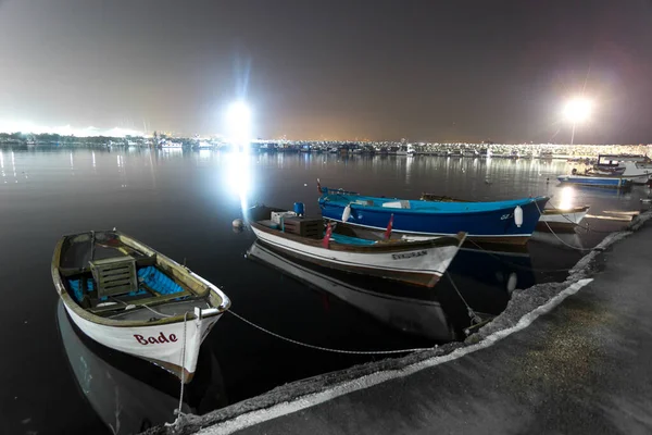 Boats Night — Stock Photo, Image