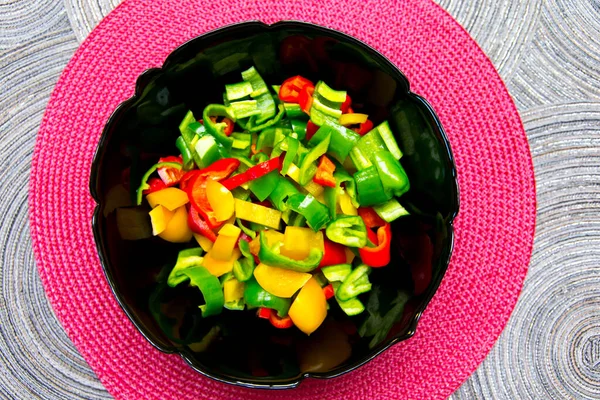 Vegetarisk Mat Selektivt Fokus — Stockfoto