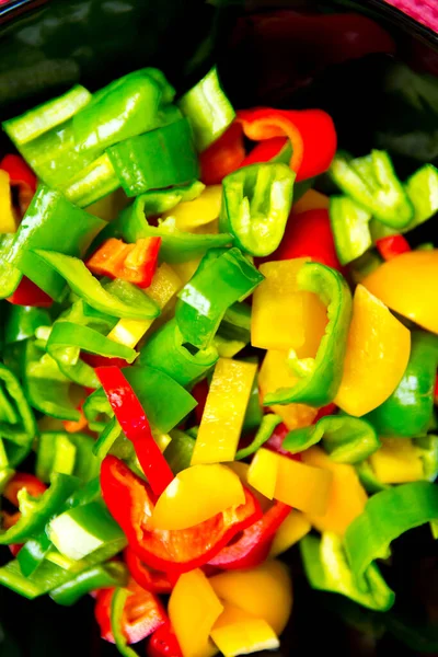 Vegetarisk Mat Selektivt Fokus — Stockfoto