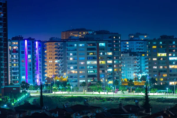 Bela Cidade Noite — Fotografia de Stock