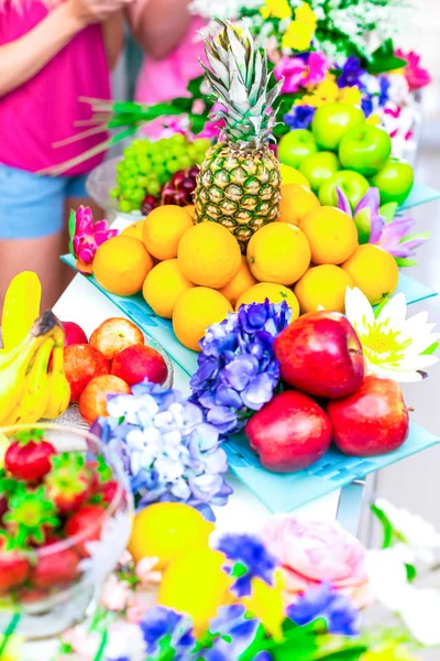 Zdrowa Dieta Świeże Owoce — Zdjęcie stockowe