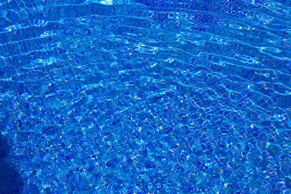 Superficie Agua Azul Con Ondas Textura — Foto de Stock