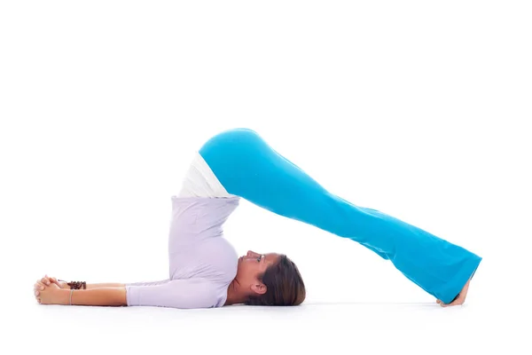 Yoga Meisje Overdag — Stockfoto