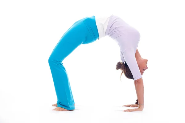 Yoga Girl Daytime — Stock Photo, Image