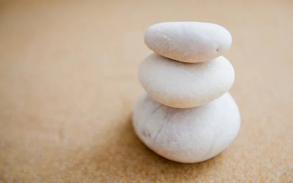 Гармония Баланс Медитации Zen Камни Песке Копирайтом Вашего Сообщения — стоковое фото