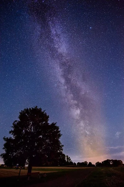 Lattea Una Notte Estate Limpida — Foto Stock