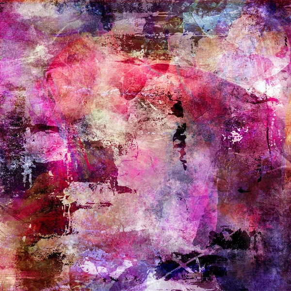 Абстрактные Цветовые Текстуры Оттенка Розового Фиолетового Вместе Цветовыми Оттенками Раскрашенные — стоковое фото