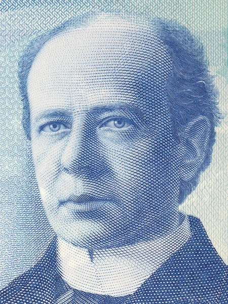 Wilfried Laurier爵士加拿大货币肖像 — 图库照片
