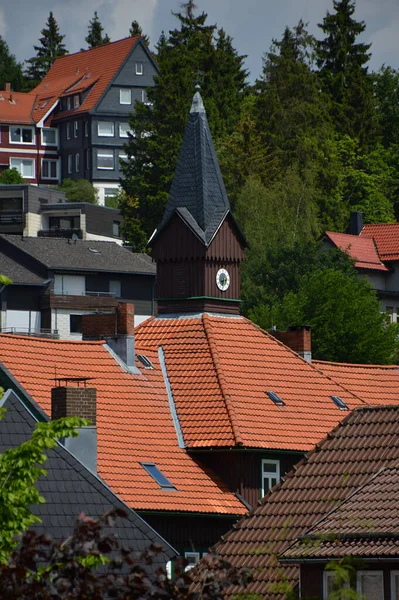 Stadens Tapperhet Harz Nedre Saxony Tyskland — Stockfoto