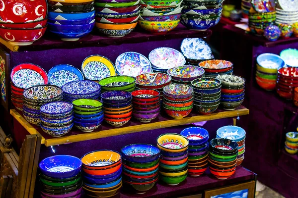 Souvenir Shop Istanbul Porcelain — Stock Photo, Image