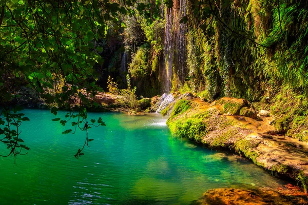 Geweldige Koersunlu Watervallen Turkije — Stockfoto