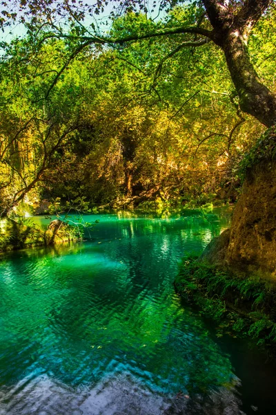 Cachoeiras Incríveis Kursunlu Turquia — Fotografia de Stock