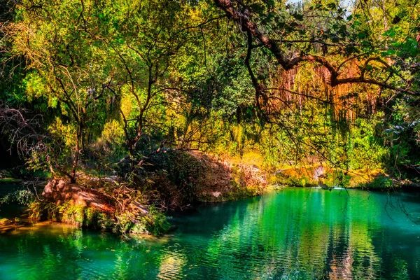 Cachoeiras Incríveis Kursunlu Turquia — Fotografia de Stock