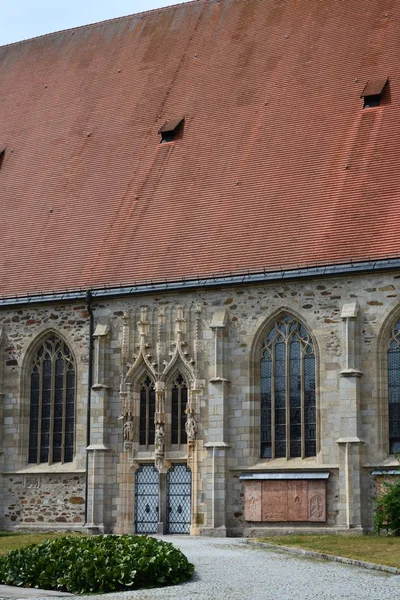 Zuidportaal Bij Kathedraal Naar Eferding — Stockfoto