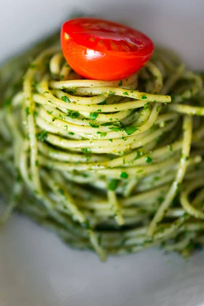 Italienische Spaghetti Lange Pasta — Stockfoto
