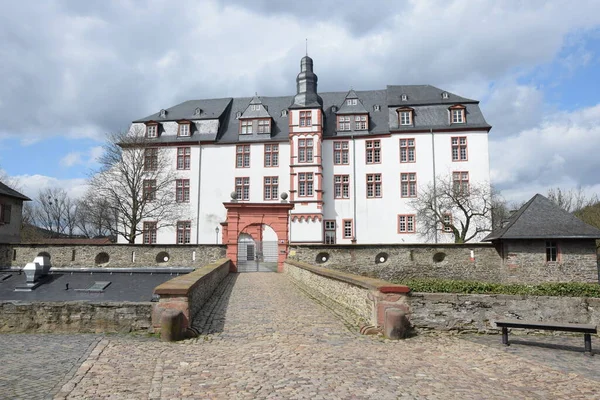 Idstein Castillo Residencia Castillo Ciudad Taunus Hesse Alemania Brd Casco — Foto de Stock