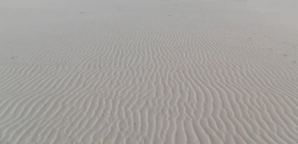 Texturen Havet Vit Sand — Stockfoto