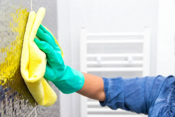 Baño Limpieza Tema Disparo — Foto de Stock