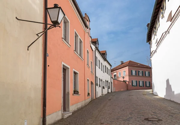 Beco Medieval Neuburg Danúbio — Fotografia de Stock